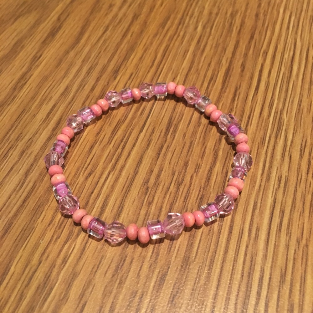 Pink and Lavender Bracelet
